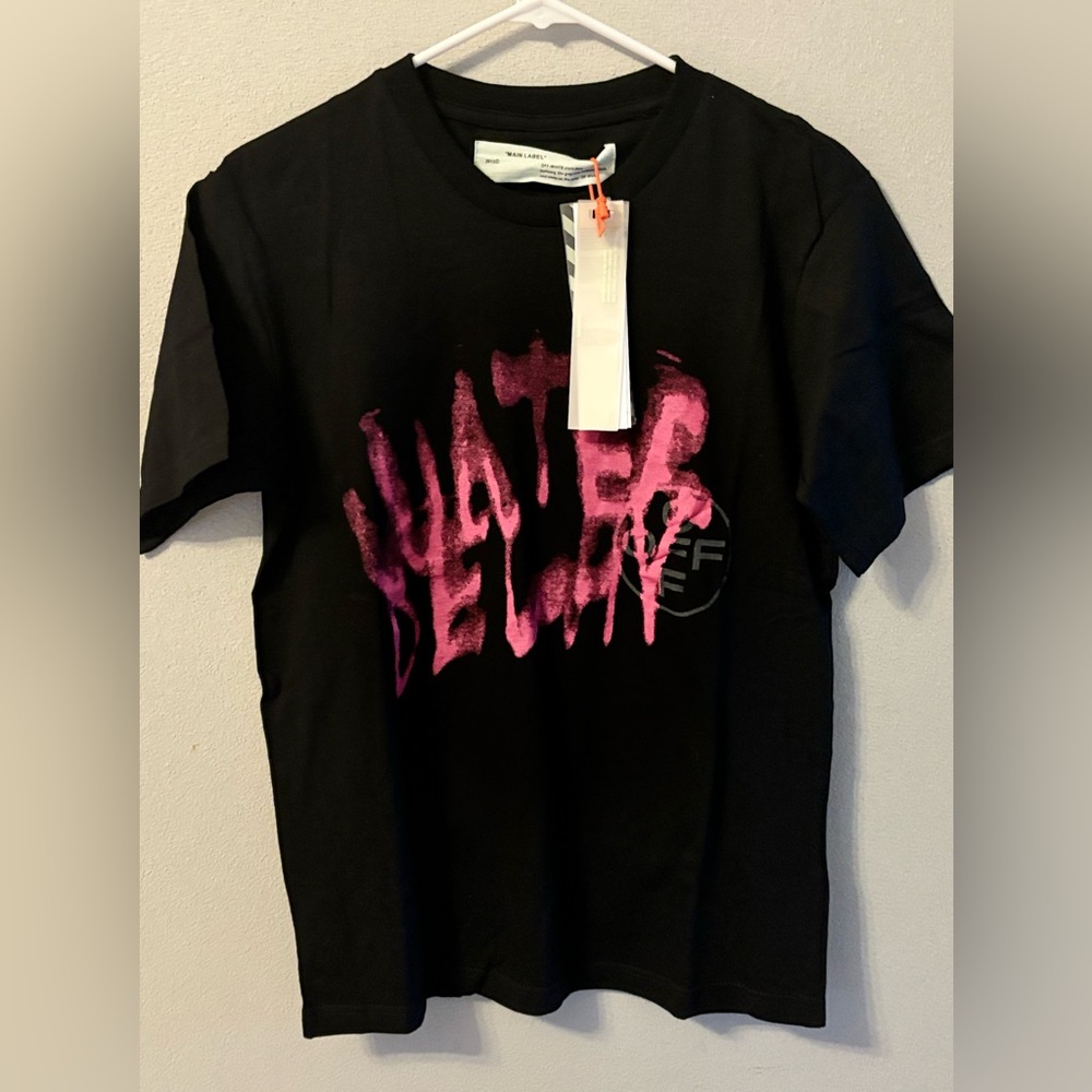 Off - White “Water delay” Tee